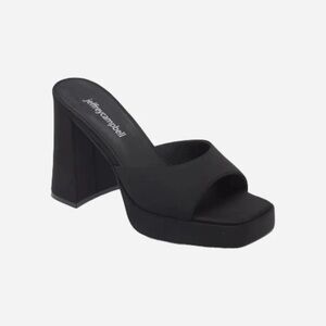 Jeffrey Campbell Black Women's Mules